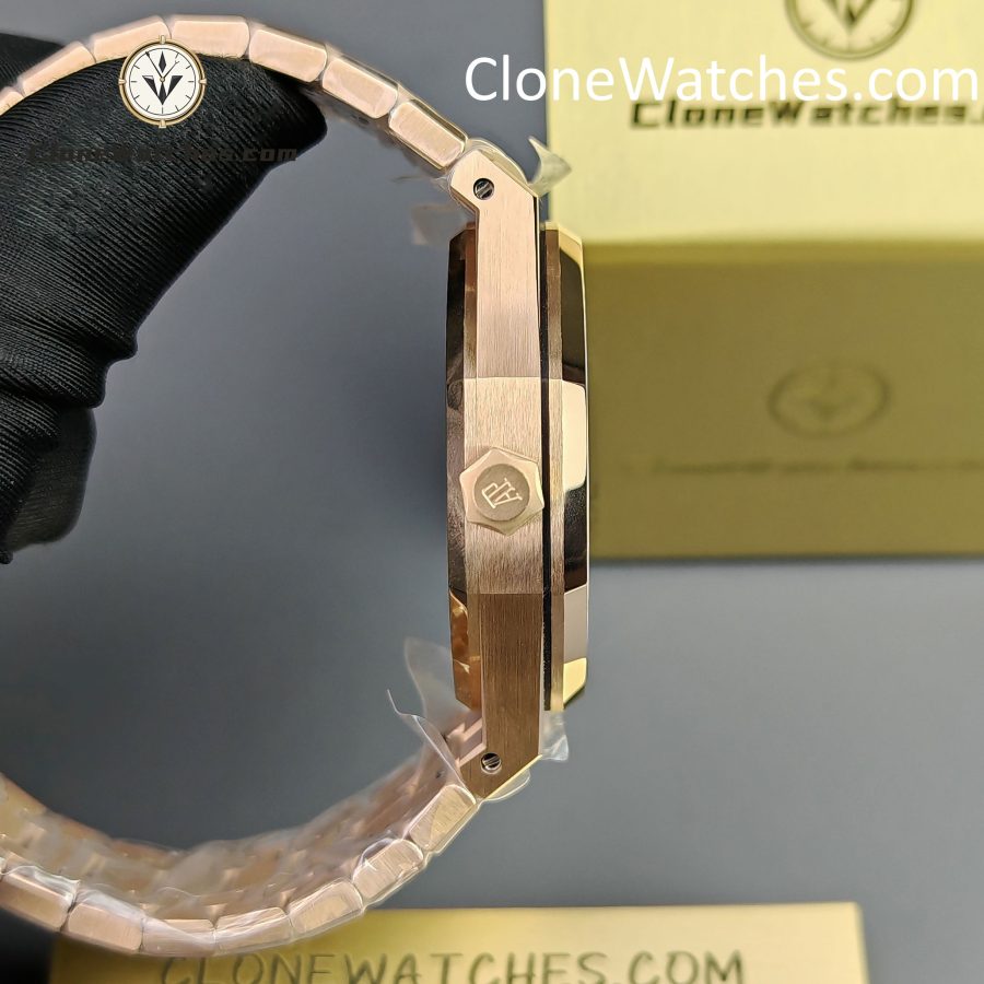 Audemars Piguet Super Clone Watches 1:1 Royal Oak Rose Gold 26522OR Blue Tourbillon Dial 41mm - Image 8