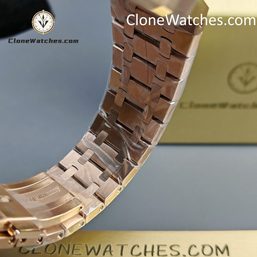 Audemars Piguet Super Clone Watches 1:1 Royal Oak Rose Gold 26522OR Blue Tourbillon Dial 41mm - Image 10