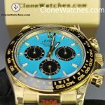 Rolex Super Clone Watches 1:1 Daytona 18K Yellow Gold Plating M126518LN-0014 4131 Movement - Image 14