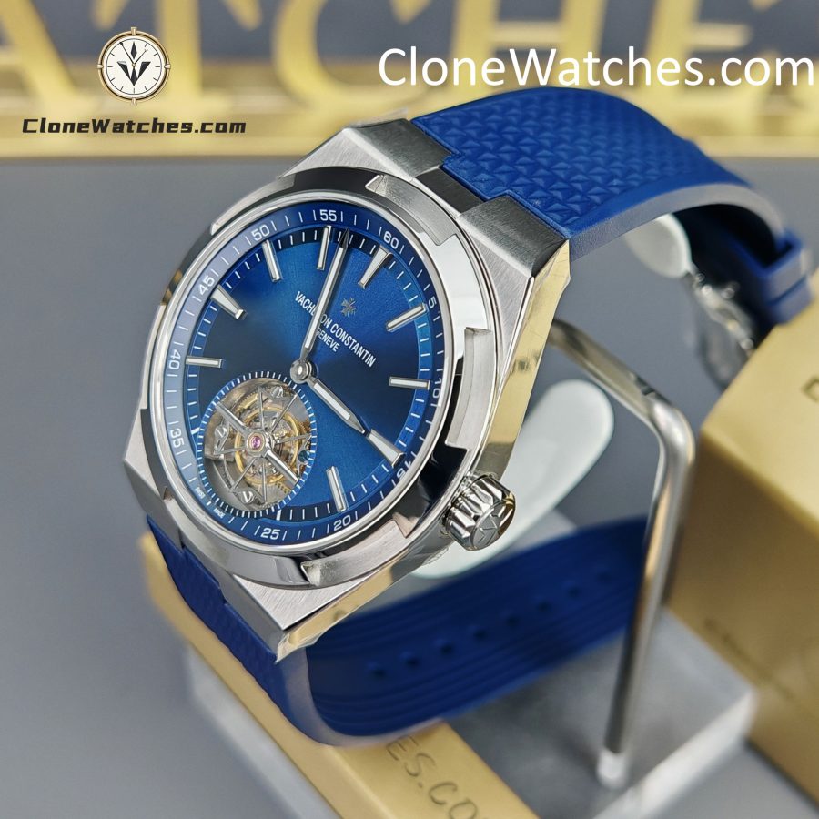 Vacheron Constantin Super Clone Watches 1:1 Overseas Tourbillon 6000V/110A-B544 42.5MM Rubber Strap - Image 3