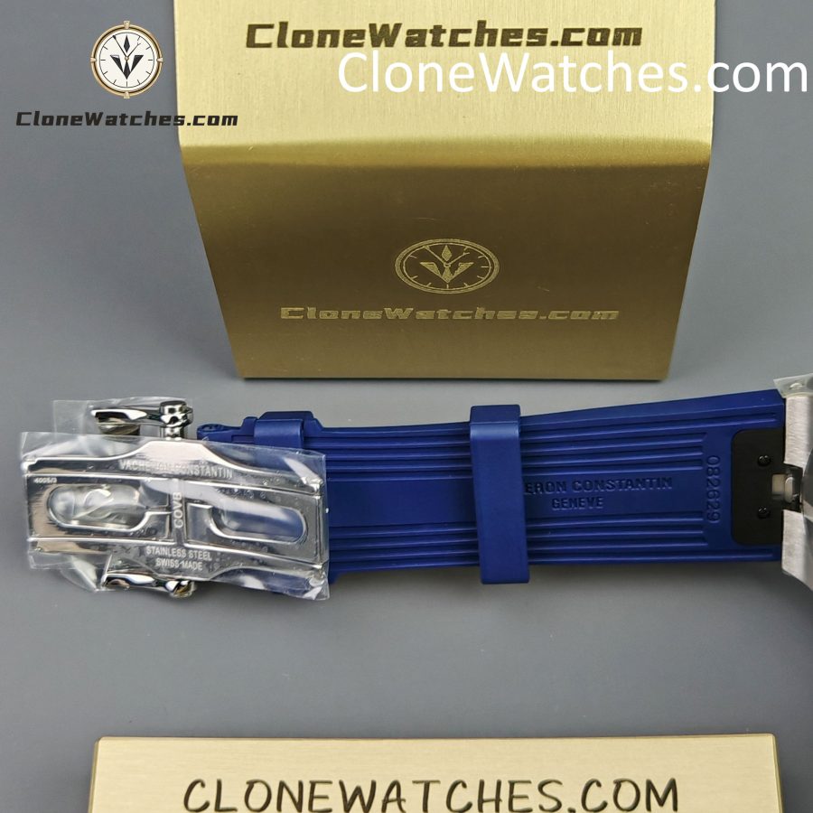 Vacheron Constantin Super Clone Watches 1:1 Overseas Tourbillon 6000V/110A-B544 42.5MM Rubber Strap - Image 10