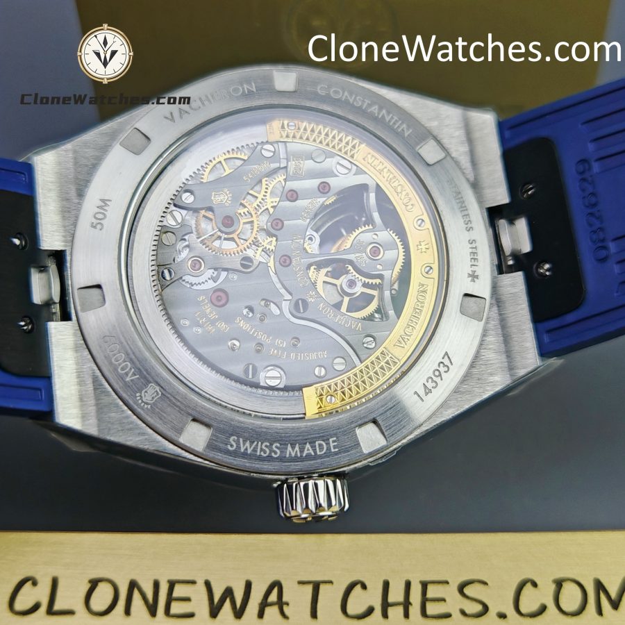 Vacheron Constantin Super Clone Watches 1:1 Overseas Tourbillon 6000V/110A-B544 42.5MM Rubber Strap - Image 12