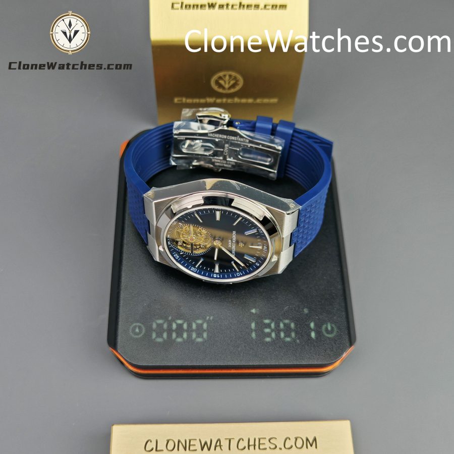 Vacheron Constantin Super Clone Watches 1:1 Overseas Tourbillon 6000V/110A-B544 42.5MM Rubber Strap - Image 15
