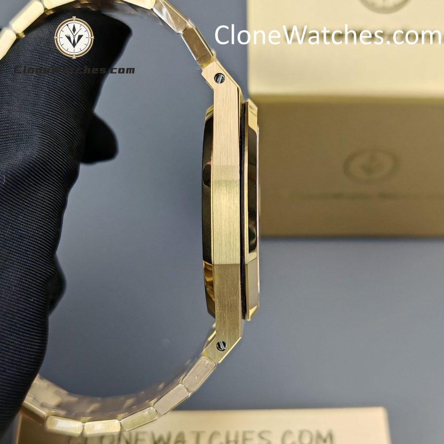 Audemars Piguet Super Clone Watches 1:1 Royal Oak “Jumbo” Extra-Thin Gold Dial 15202BA 39mm - Image 9