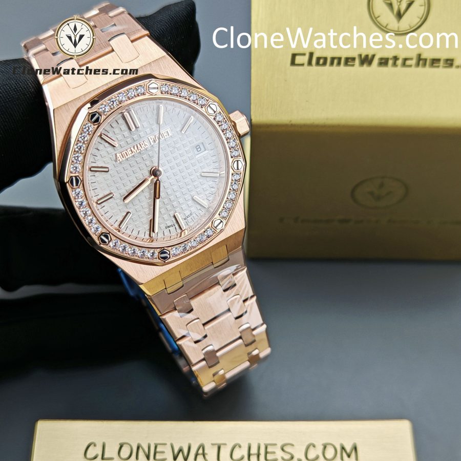 Audemars Piguet Super Clone Watches 1:1 Royal Oak Selfwinding 77351OR 34MM - Image 4