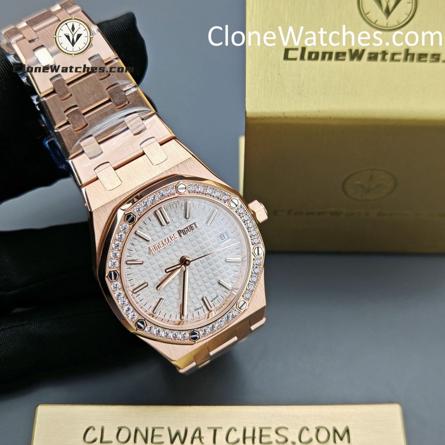 Audemars Piguet Super Clone Watches 1:1 Royal Oak Selfwinding 77351OR 34MM - Image 5