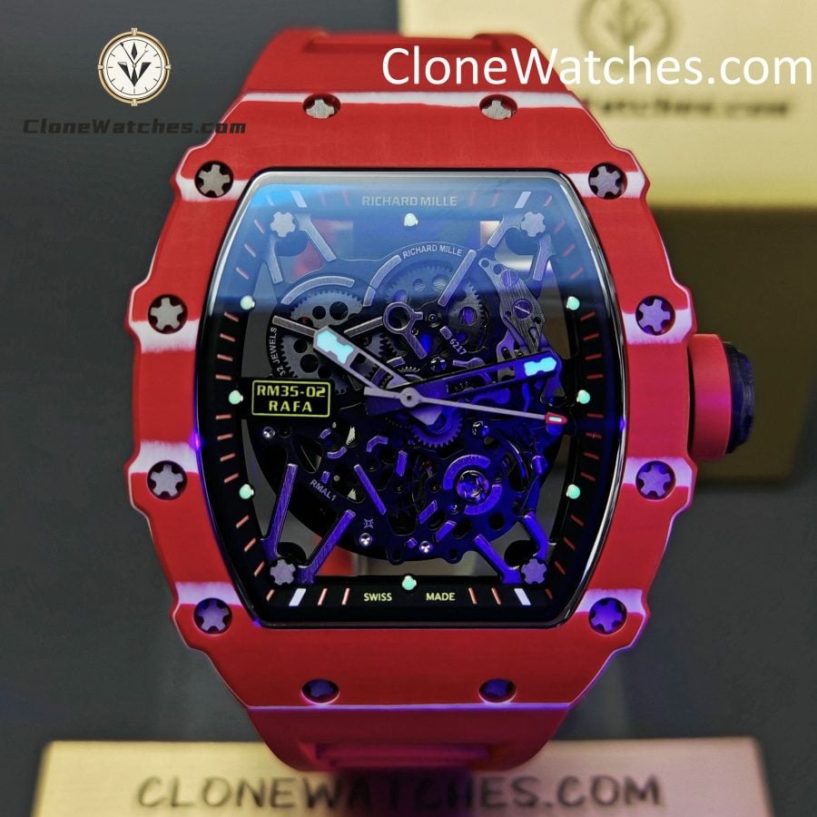 Richard Mille Super Clone Watches 1:1 RM 035 – 02 Tourbillon Automatic Rafael Nadal - Image 2