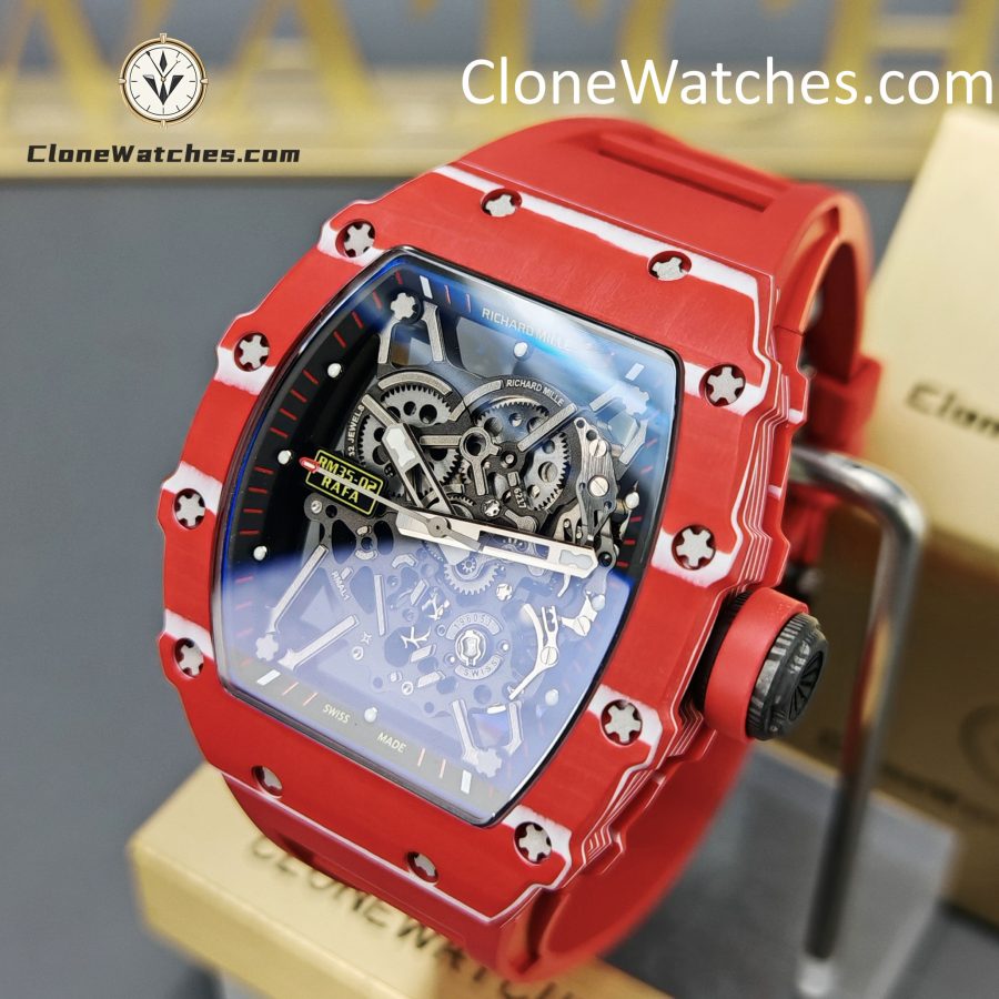 Richard Mille Super Clone Watches 1:1 RM 035 – 02 Tourbillon Automatic Rafael Nadal - Image 3