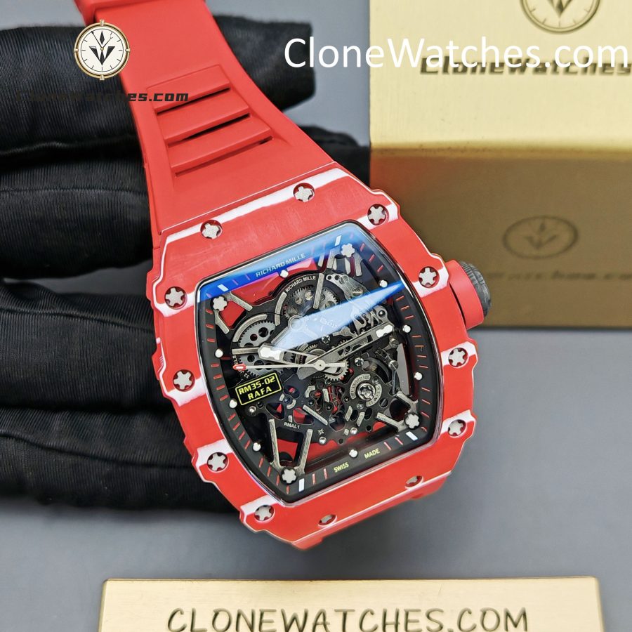 Richard Mille Super Clone Watches 1:1 RM 035 – 02 Tourbillon Automatic Rafael Nadal - Image 5