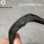Richard Mille Super Clone Watches 1:1 RM 055 Ceramics Tourbillon Black Strap - Image 5