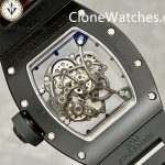 Richard Mille Super Clone Watches 1:1 RM 055 Ceramics Tourbillon Black Strap - Image 7