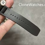 Richard Mille Super Clone Watches 1:1 RM 055 White Inner Bezel Carbon Tourbillon Black Strap - Image 8