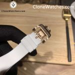 Richard Mille Super Clone Watches 1:1 RM 07 - 01 White Ceramic Marshmallow Dial White Strap - Image 9