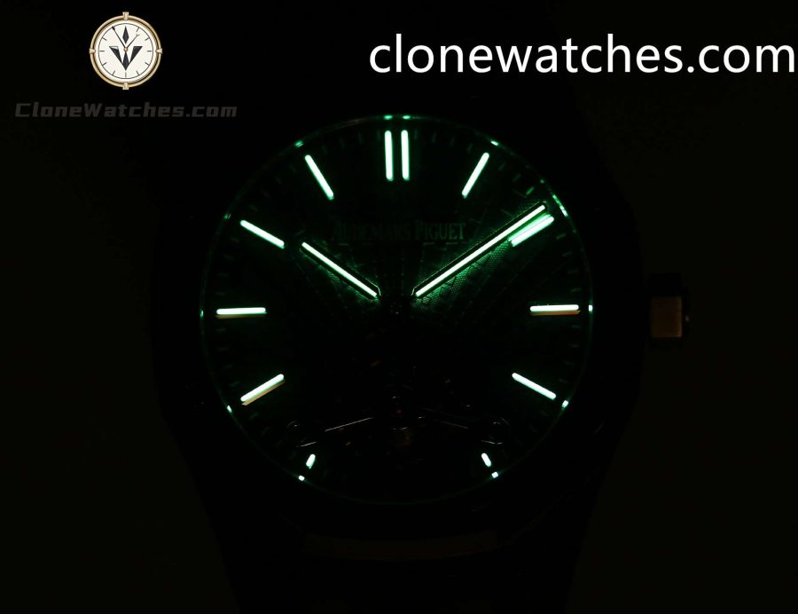Audemars Piguet Super Clone Watches 1:1 Royal Oak Rose Gold 26522OR Blue Tourbillon Dial 41mm - Image 2