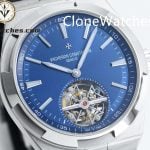 Vacheron Constantin Super Clone Watches 1:1 Overseas Tourbillon 6000V/110A-B544 42.5MM Leather Strap - Image 5