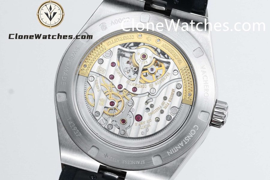 Vacheron Constantin Super Clone Watches 1:1 Overseas Tourbillon 6000V/110A-B544 42.5MM Leather Strap - Image 8