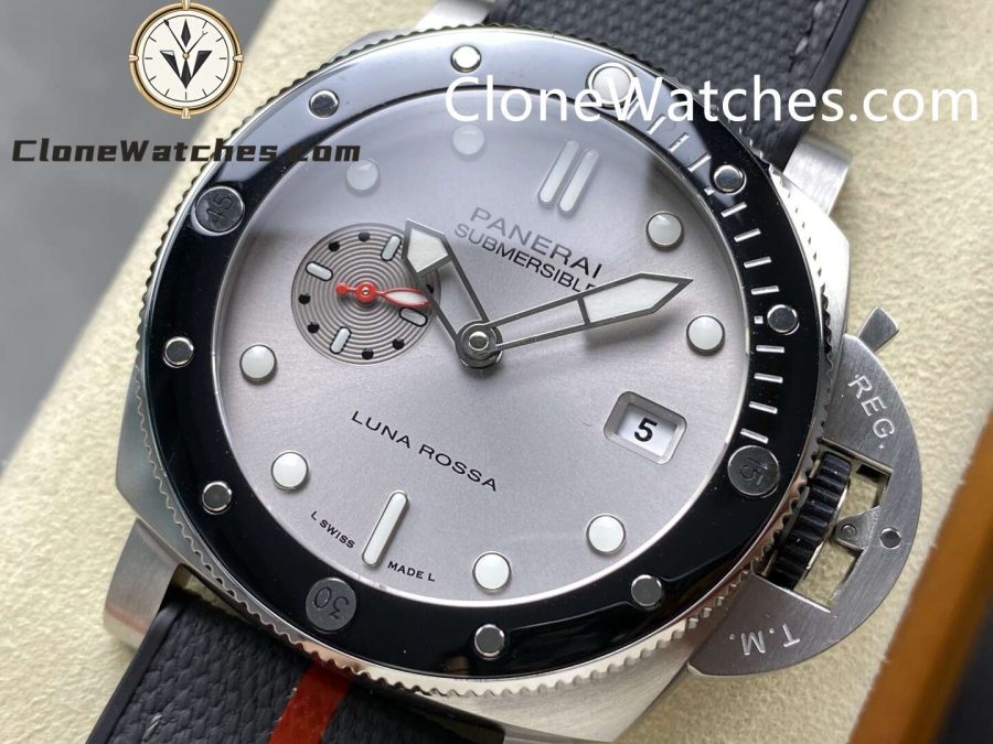 Panerai Super Clone Watches 1:1 Submersible QuarantaQuattro Luna Rossa PAM01681 44mm - Image 3