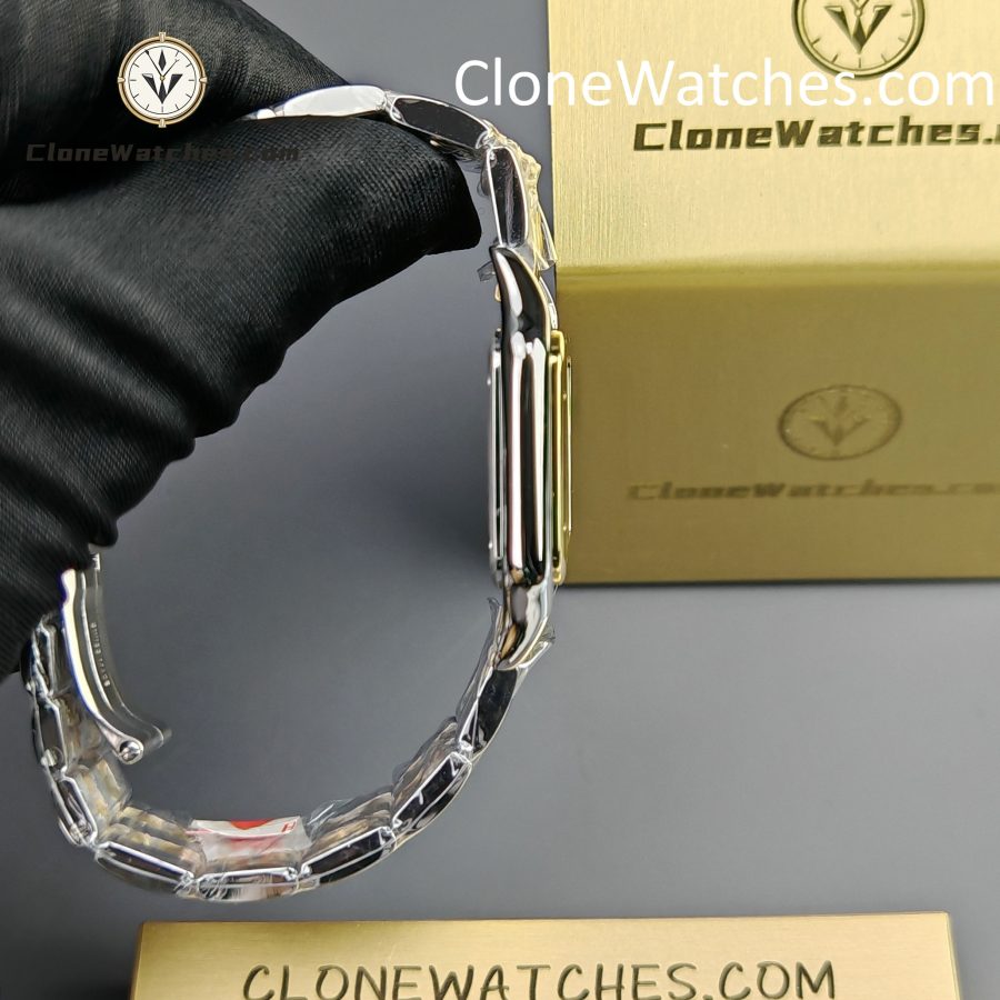 Cartier Super Clone Watches 1:1 PANTHÈRE DE CARTIER White Dial 27mm x37mm W2PN0007 - Image 7