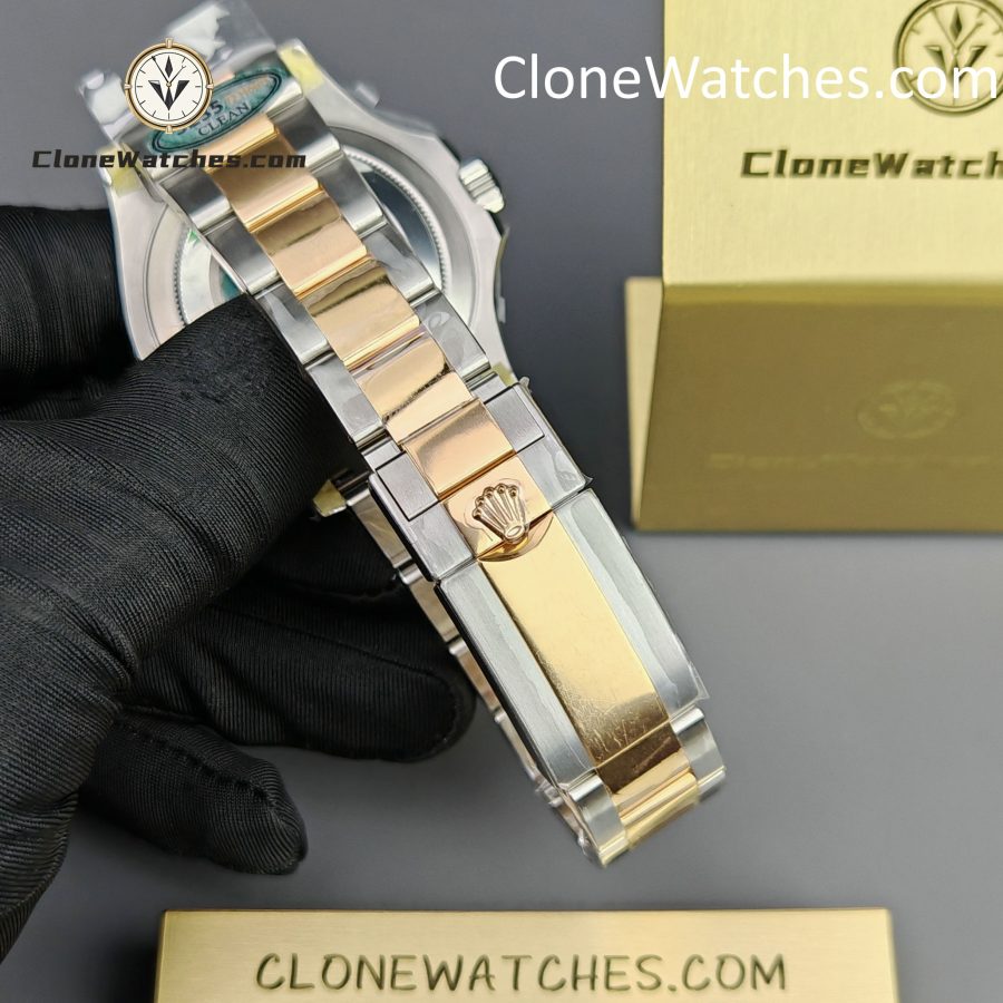 Rolex Super Clone Watches 1:1 Yacht Master Brown Dial Rose Gold M126621-0001 3235 Movement - Image 7