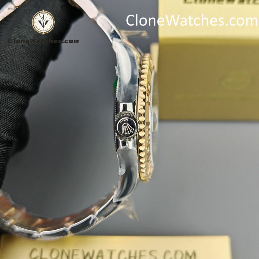 Rolex Super Clone Watches 1:1 Yacht Master Brown Dial Rose Gold M126621-0001 3235 Movement - Image 8