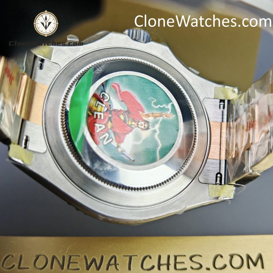 Rolex Super Clone Watches 1:1 Yacht Master Brown Dial Rose Gold M126621-0001 3235 Movement - Image 11
