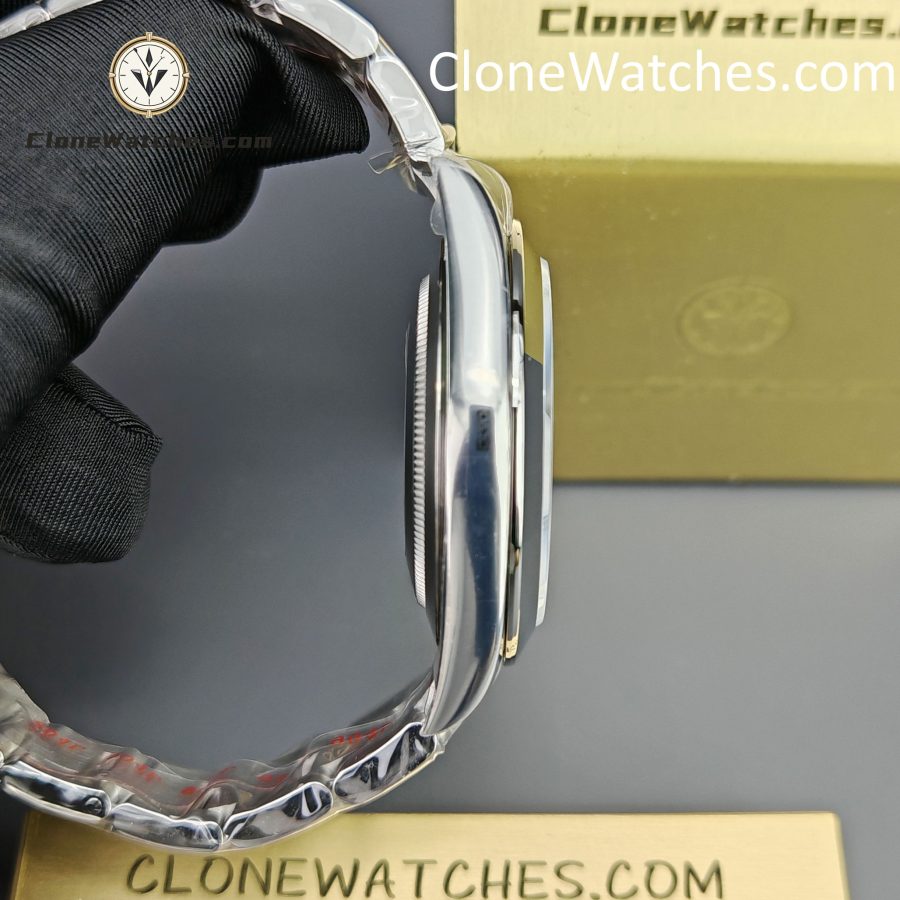 Rolex Super Clone Watches 1:1 DateJust Green Dial M126300 - 0019 41MM Oyster 3235 Movement - Image 8