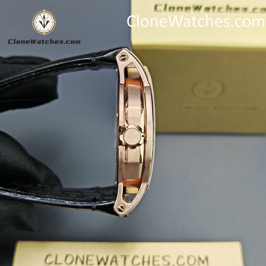 Audemars Piguet Super Clone Watches 1:1 Code 11.59 by Rose Gold 15210OR Black Dial 41MM - Image 6
