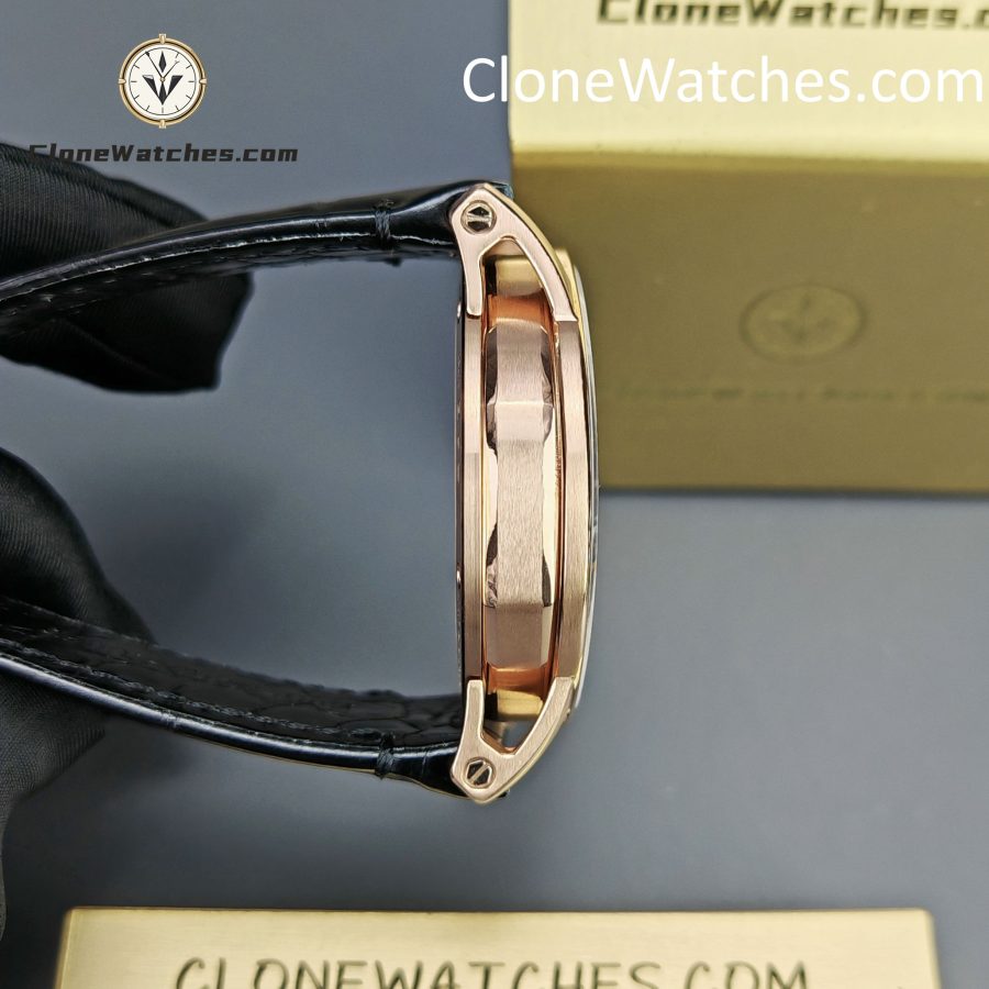 Audemars Piguet Super Clone Watches 1:1 Code 11.59 by Rose Gold 15210OR Black Dial 41MM - Image 7