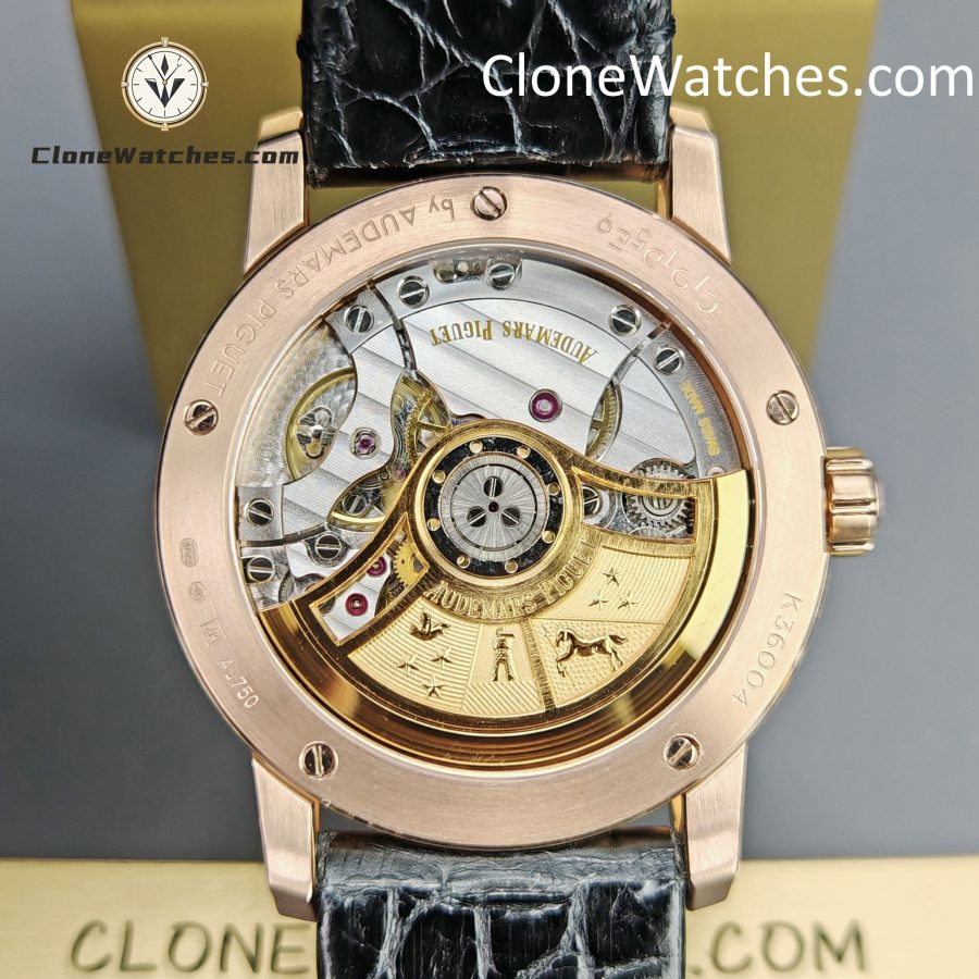 Audemars Piguet Super Clone Watches 1:1 Code 11.59 by Rose Gold 15210OR Black Dial 41MM - Image 13