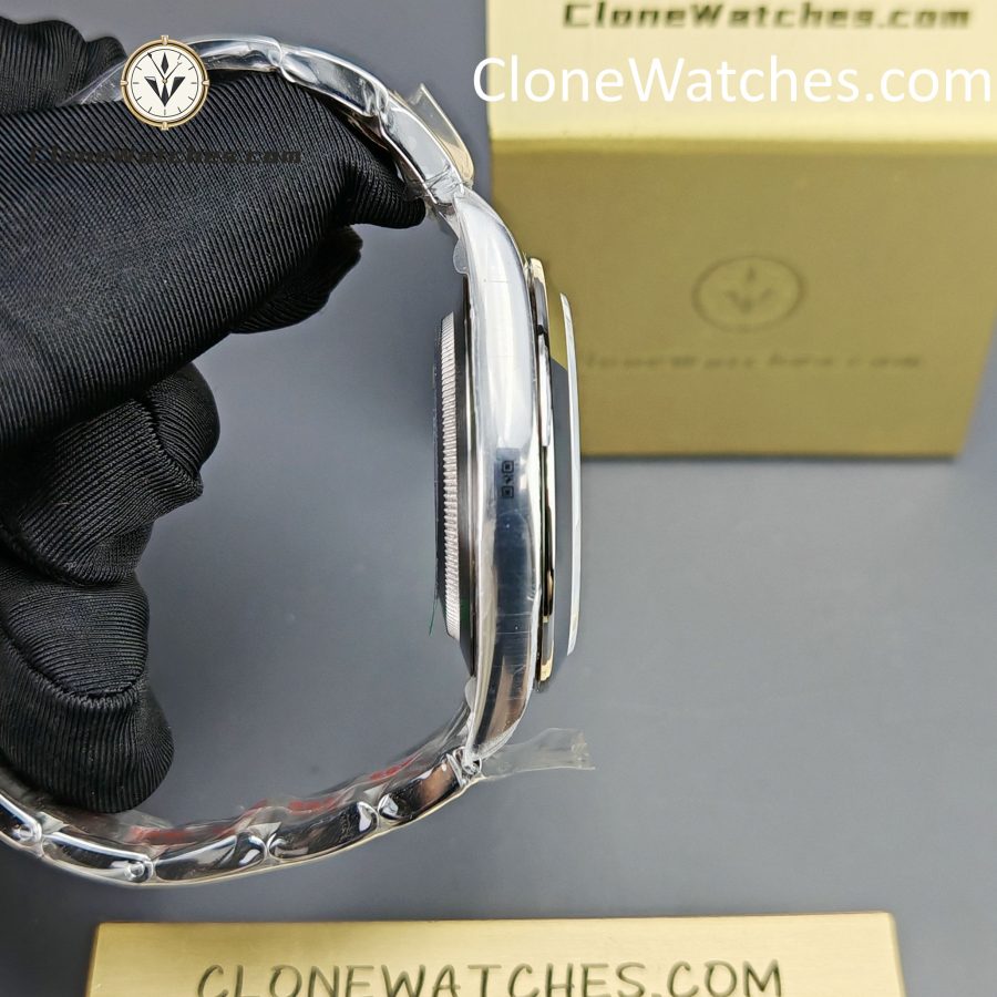 Rolex Super Clone Watches 1:1 DateJust Gray Dial M126300 - 0007 Oyster 41MM 3235 Movement - Image 9