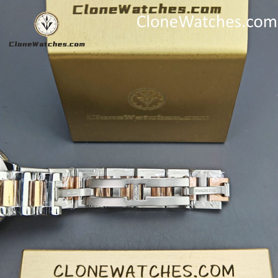 Cartier Super Clone Watches 1:1 Ballon Bleu de W3BB0023 Silver Dial Diamond bezel 33mm - Image 10