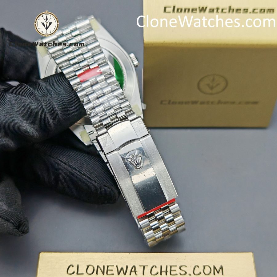 Rolex Super Clone Watches 1:1 DateJust Black Dial m126300-0012 Jubilee 41MM 3235 Movement - Image 7