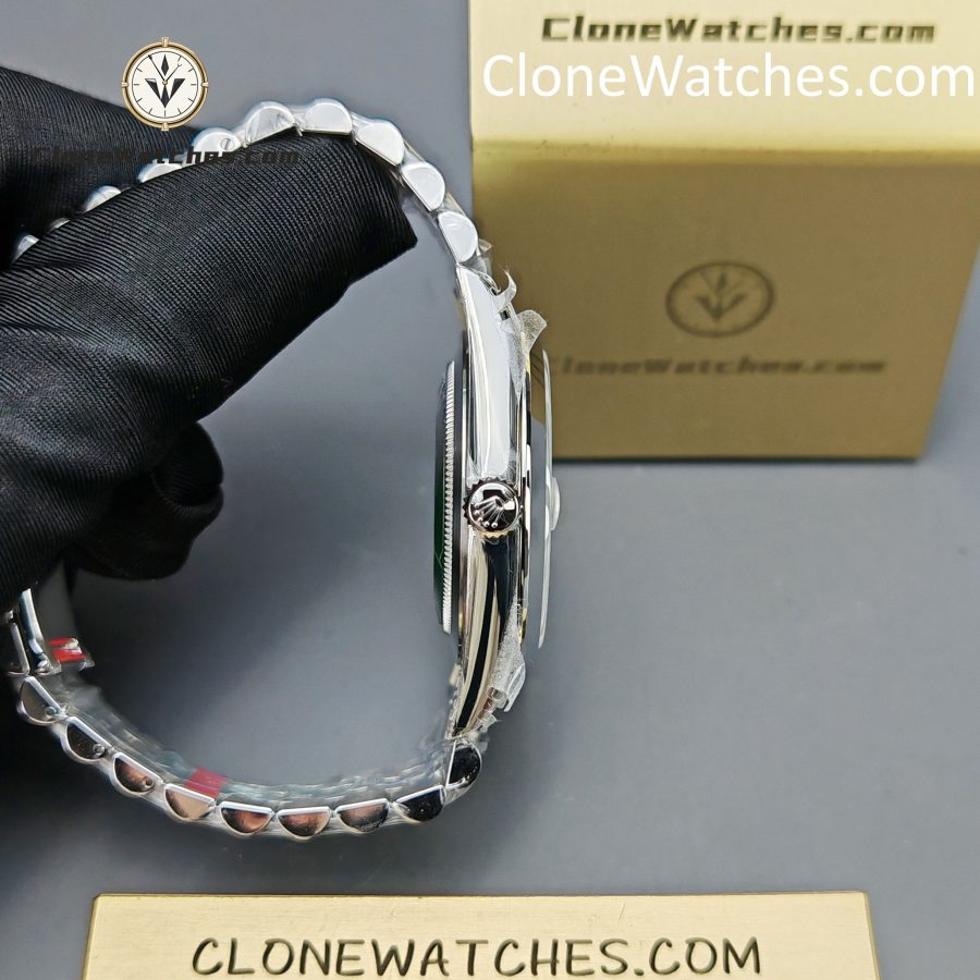 Rolex Super Clone Watches 1:1 DateJust Black Dial m126300-0012 Jubilee 41MM 3235 Movement - Image 8