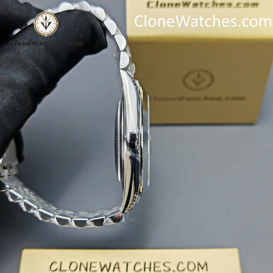 Rolex Super Clone Watches 1:1 DateJust Black Dial m126300-0012 Jubilee 41MM 3235 Movement - Image 9