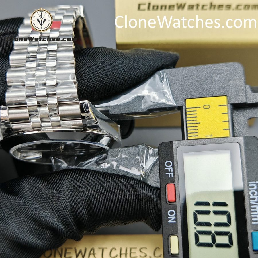 Rolex Super Clone Watches 1:1 DateJust Black Dial m126300-0012 Jubilee 41MM 3235 Movement - Image 16
