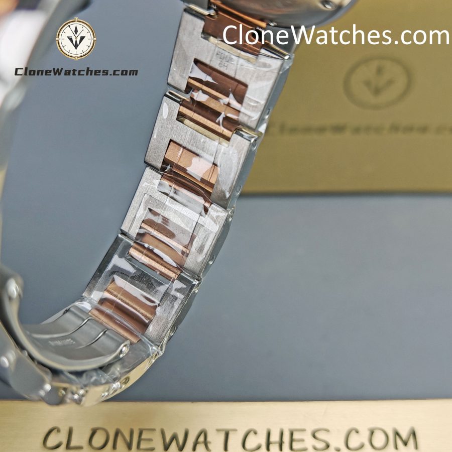 Cartier Super Clone Watches 1:1 Ballon Bleu de W2BB0037 Silver Dial Gold Bezel 33mm - Image 9