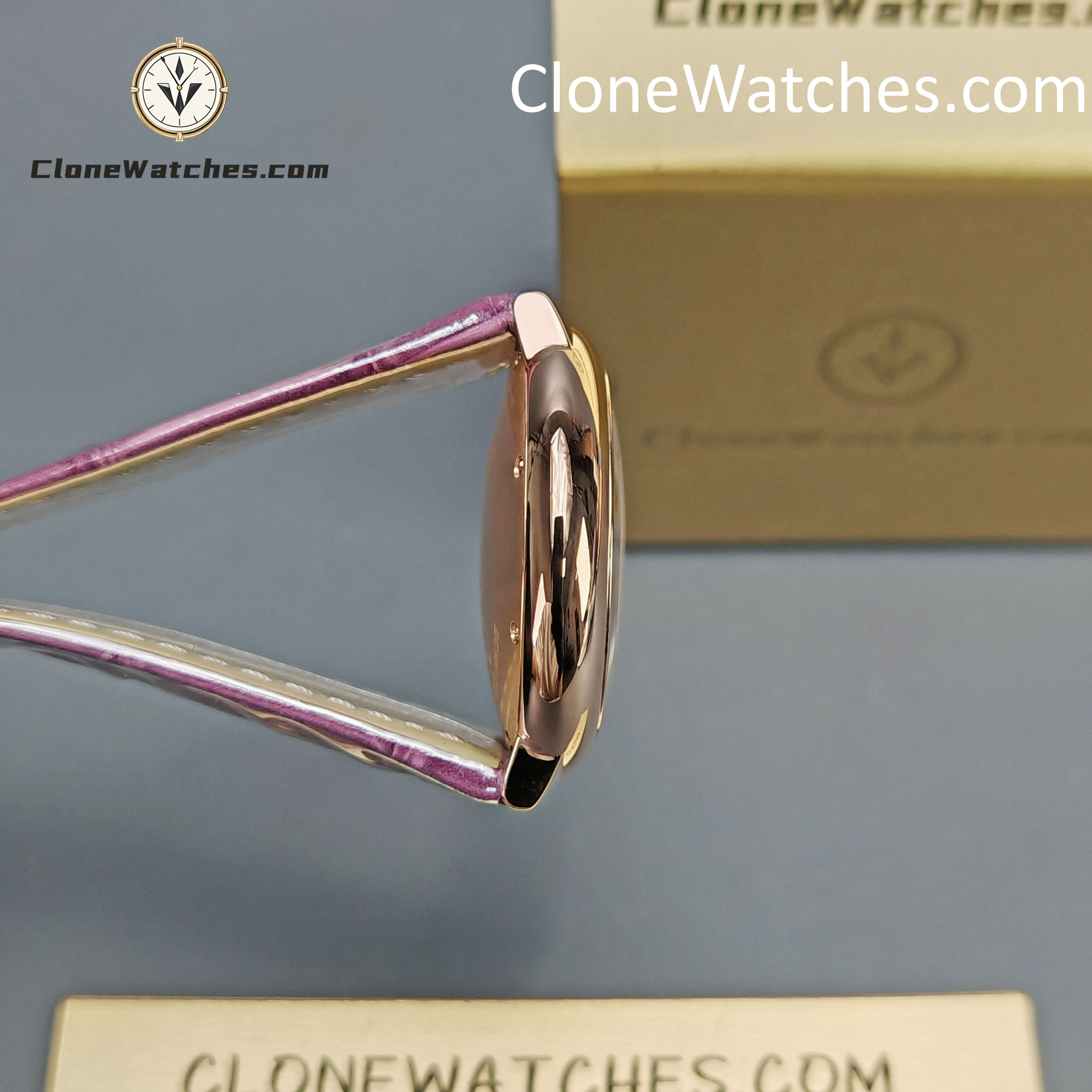 Cartier Super Clone Watches 1:1 Ballon Bleu de WE902040 Silver Dial Diamond Scale 33mm Leather Strap - Image 7