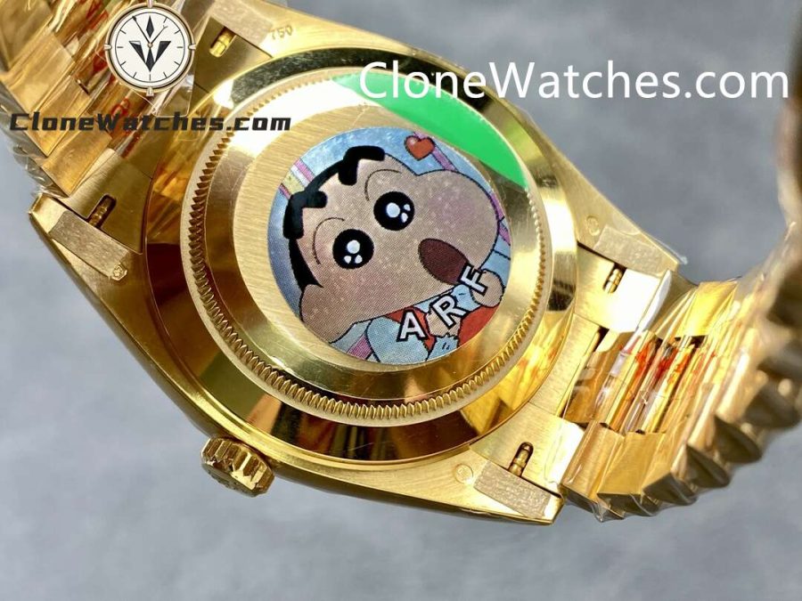 Rolex Super Clone Watches 1:1 Day Date 18K Gold 40mm m228238-0003 3255 Movement - Image 7