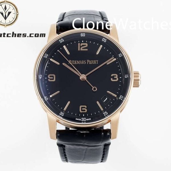 Super Clone Watches – Audemars Piguet Code 11.59 by 15210OR Black Dial