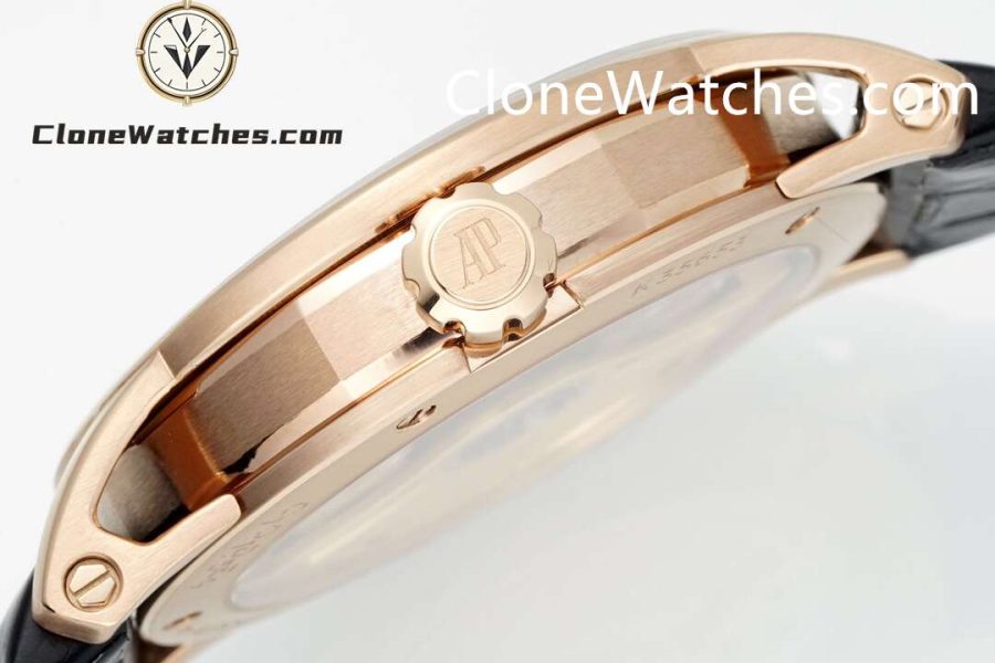 Audemars Piguet Super Clone Watches 1:1 Code 11.59 by Rose Gold 15210OR Black Dial 41MM - Image 7
