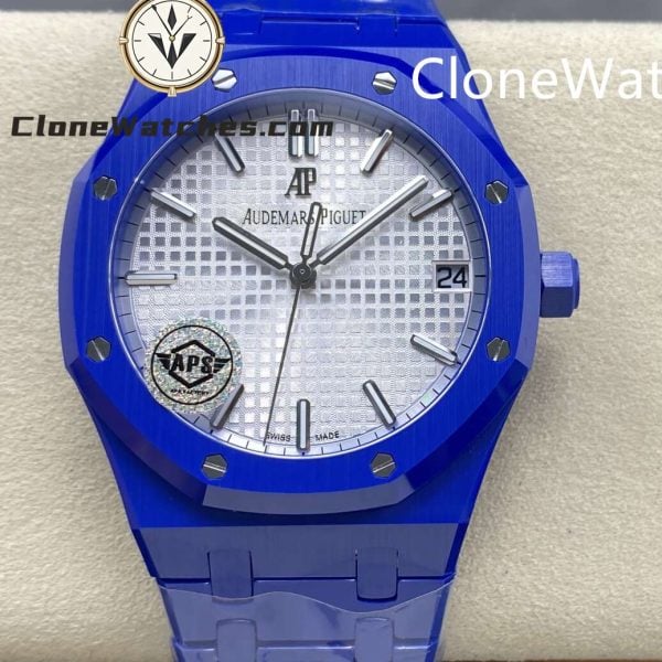 Super Clone Watches – Audemars Piguet Royal Oak Ceramic 15500 White Dial