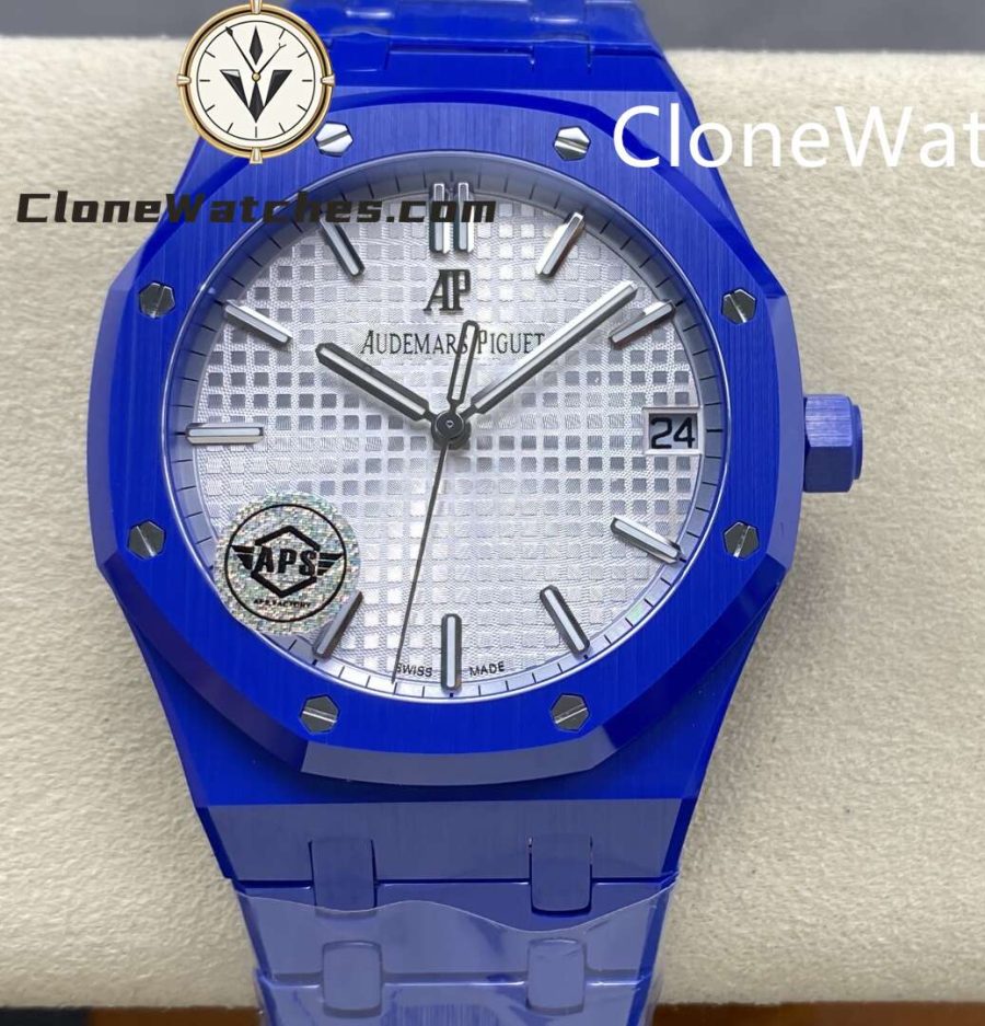 Super Clone Watches – Audemars Piguet Royal Oak Ceramic 15500 White Dial