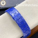 Audemars Piguet Super Clone Watches 1:1 Royal Oak Blue Ceramic 15500 White Dial - Image 8