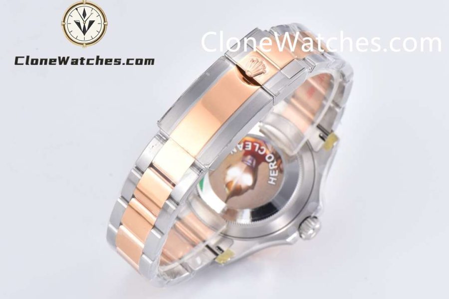 Rolex Super Clone Watches 1:1 Yacht Master Brown Dial Rose Gold M126621-0001 3235 Movement - Image 9