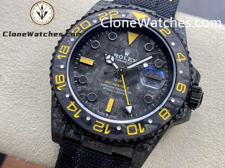 Modified Super Clone Watches 1:1 NTPT Rolex GMT Master Vintage Yellow 3186 Movement - Image 2