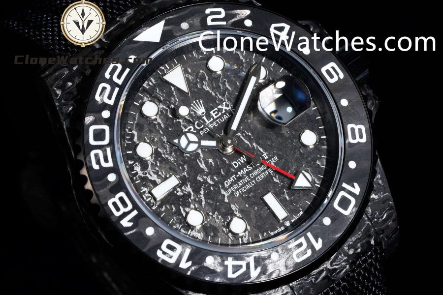 Modified Super Clone Watches 1:1 NTPT Rolex GMT Master Vintage White 3186 Movement - Image 3