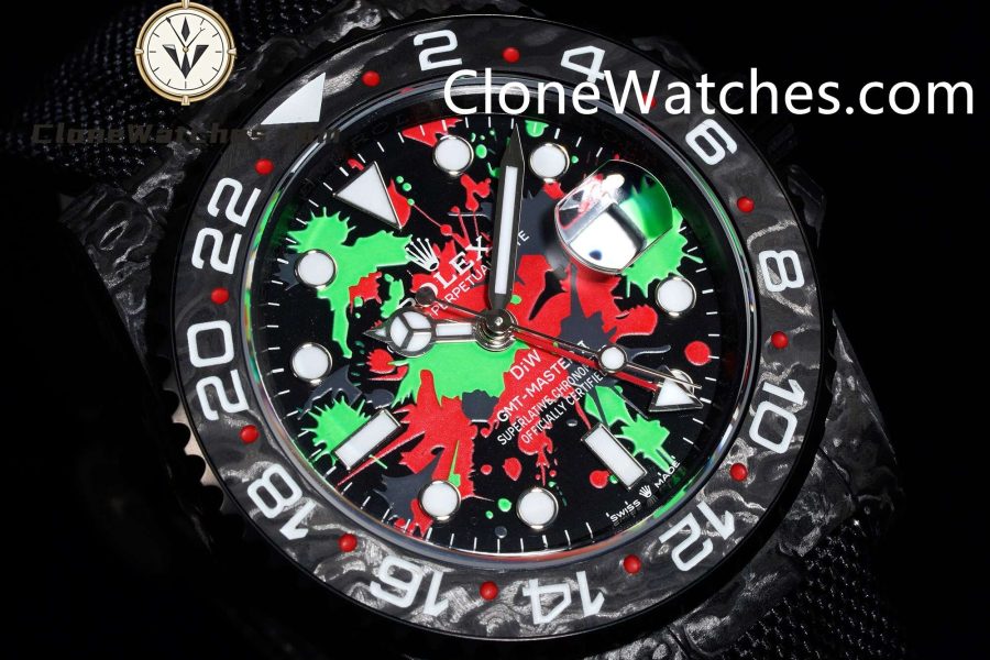 Modified Super Clone Watches 1:1 NTPT Rolex GMT Master Vintage 3186 Movement - Image 2