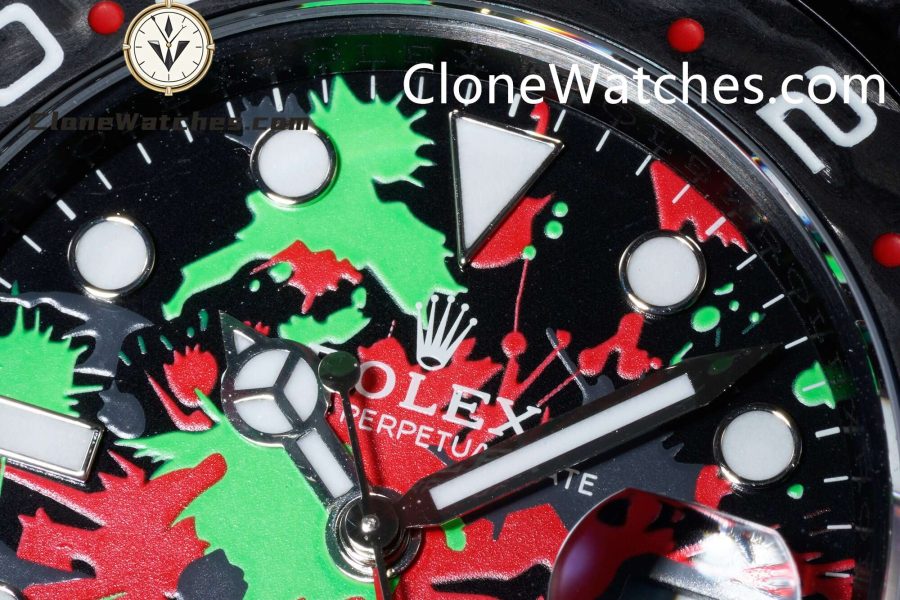 Modified Super Clone Watches 1:1 NTPT Rolex GMT Master Vintage 3186 Movement - Image 4