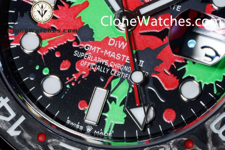 Modified Super Clone Watches 1:1 NTPT Rolex GMT Master Vintage 3186 Movement - Image 5