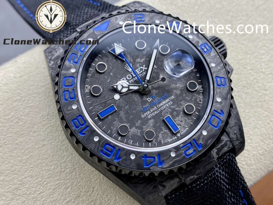 Modified Super Clone Watches 1:1 NTPT Rolex GMT Master Vintage Blue 3186 Movement - Image 2